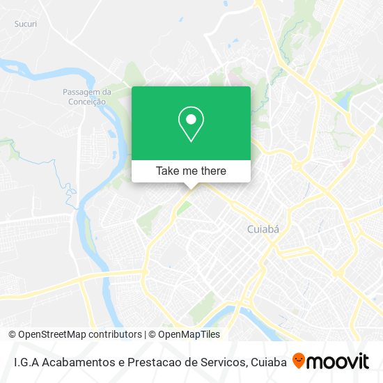 I.G.A Acabamentos e Prestacao de Servicos map