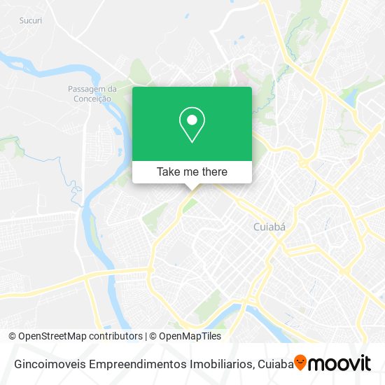 Mapa Gincoimoveis Empreendimentos Imobiliarios