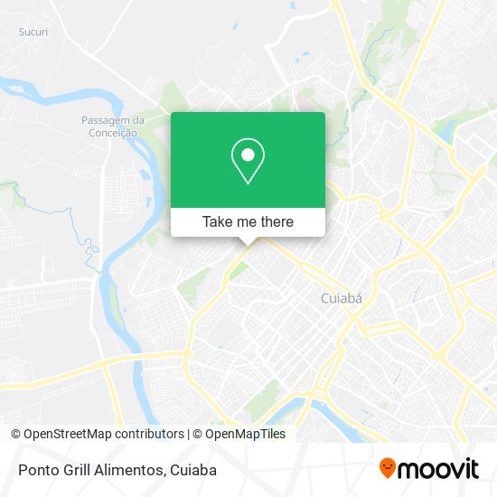 Ponto Grill Alimentos map