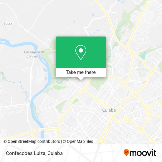 Confeccoes Luiza map