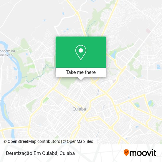 Detetização Em Cuiabá map