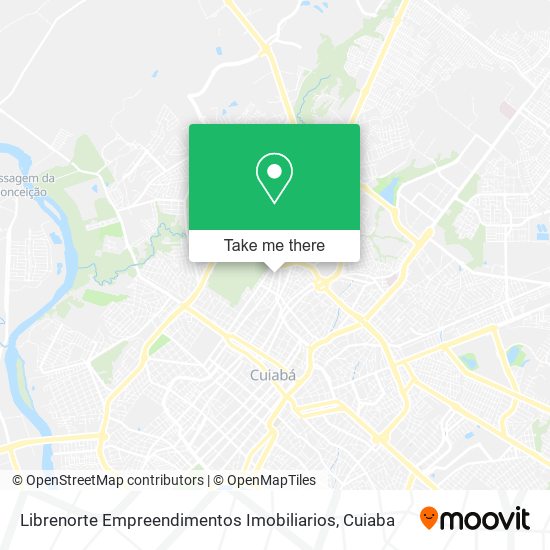 Mapa Librenorte Empreendimentos Imobiliarios