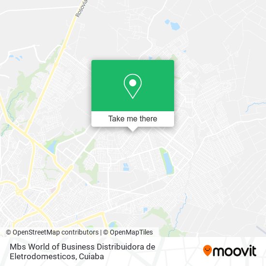 Mbs World of Business Distribuidora de Eletrodomesticos map