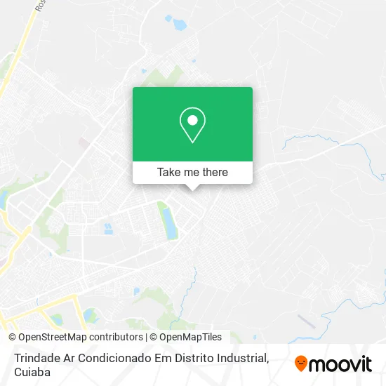 Trindade Ar Condicionado Em Distrito Industrial map