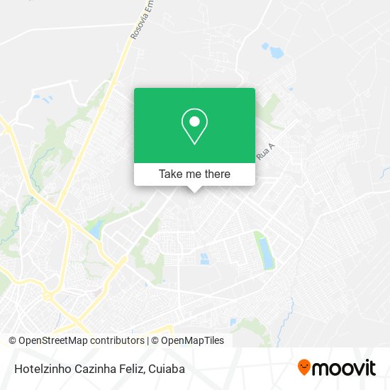 Hotelzinho Cazinha Feliz map