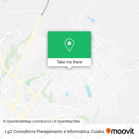 Mapa Lg2 Consultoria Planejamento e Informatica