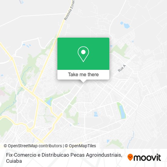 Mapa Fix-Comercio e Distribuicao Pecas Agroindustriais