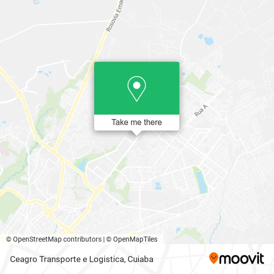 Ceagro Transporte e Logistica map