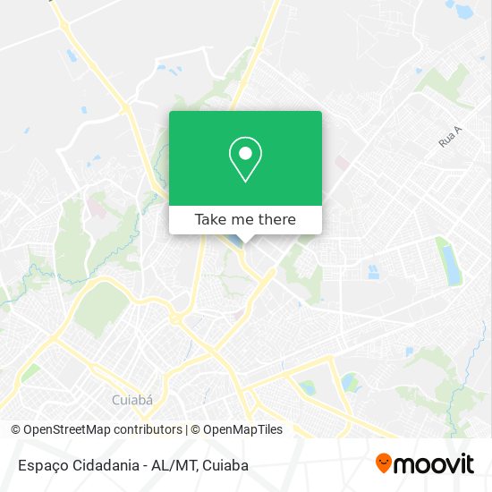 Espaço Cidadania - AL/MT map