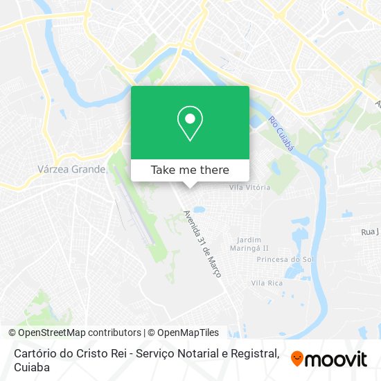 Cartório do Cristo Rei - Serviço Notarial e Registral map