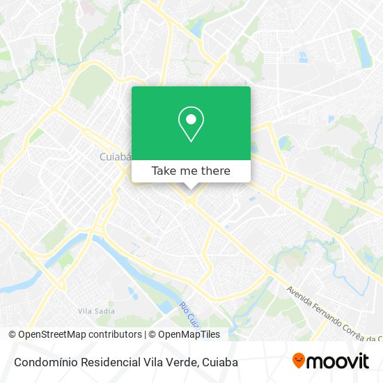 Condomínio Residencial Vila Verde map