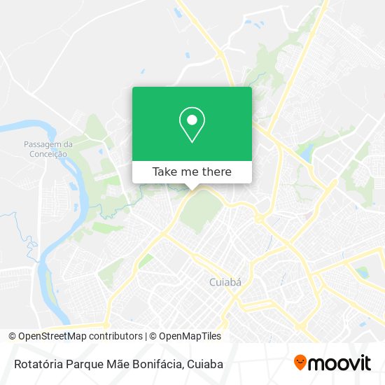 Rotatória Parque Mãe Bonifácia map