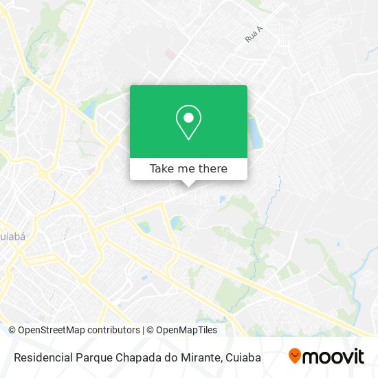 Mapa Residencial Parque Chapada do Mirante