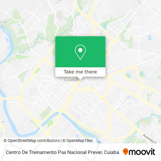 Centro De Treinamento Pax Nacional Prever map