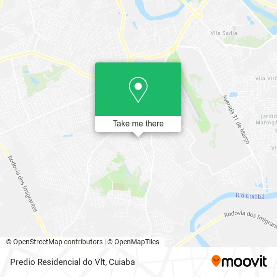 Predio Residencial do Vlt map