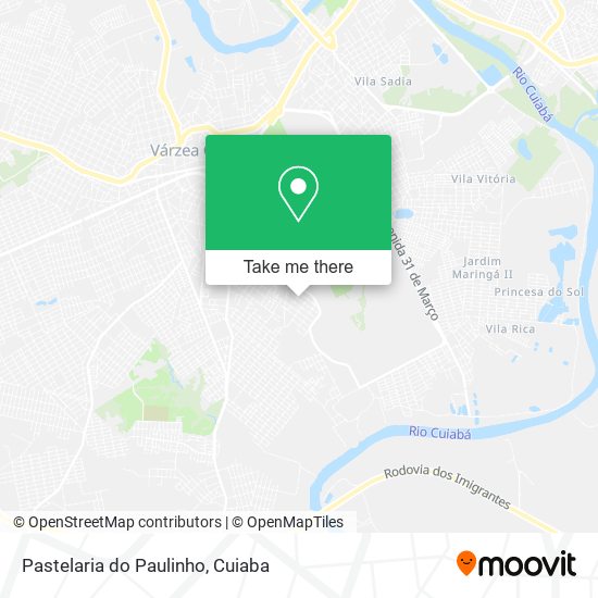 Pastelaria do Paulinho map