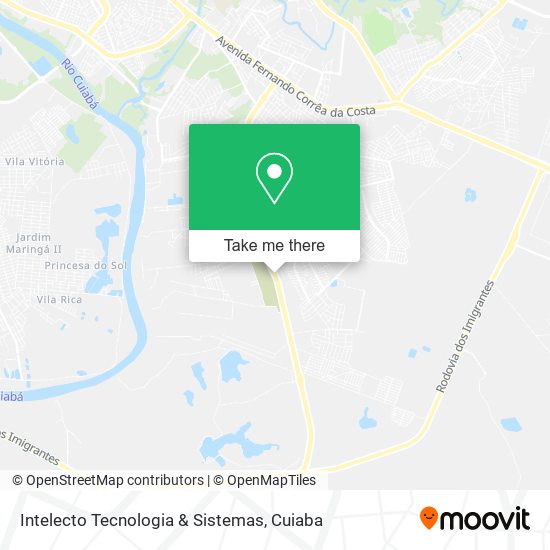 Intelecto Tecnologia & Sistemas map