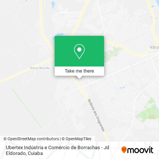 Ubertex Indústria e Comércio de Borrachas - Jd Eldorado map