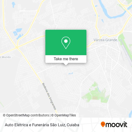 Auto Elétrica e Funerária São Luiz map