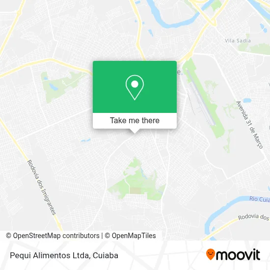 Pequi Alimentos Ltda map
