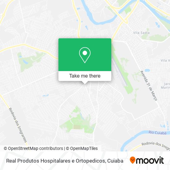 Mapa Real Produtos Hospitalares e Ortopedicos