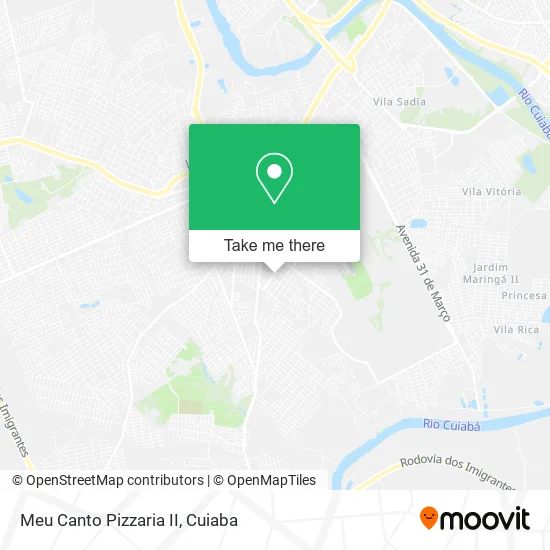 Meu Canto Pizzaria II map