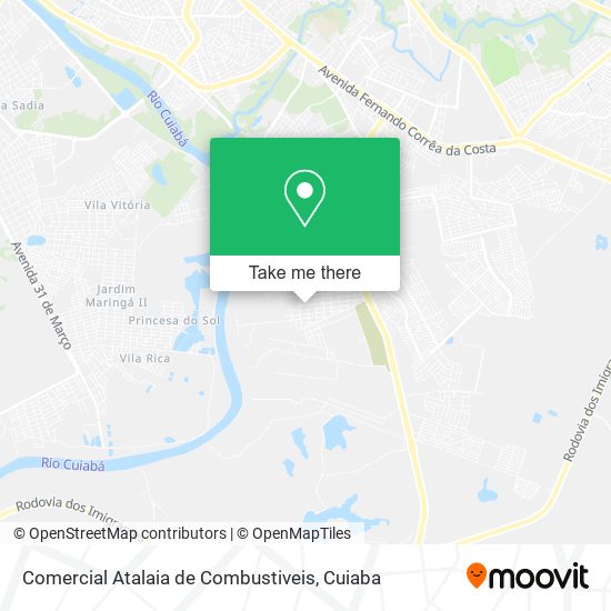 Comercial Atalaia de Combustiveis map