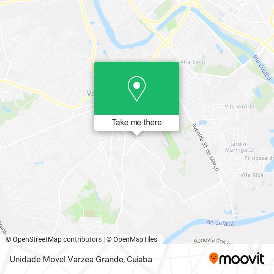 Unidade Movel Varzea Grande map
