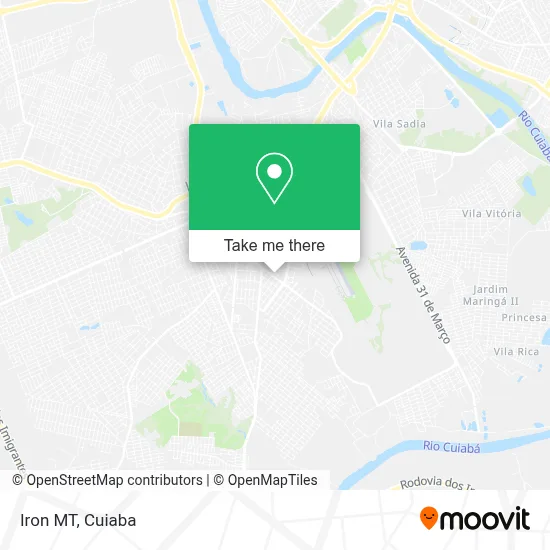 Iron MT map