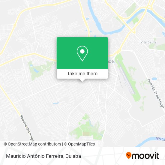Mauricio Antônio Ferreira map