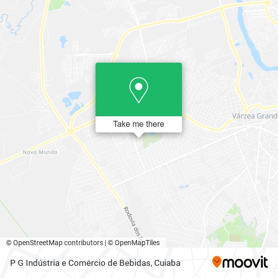 P G Indústria e Comércio de Bebidas map