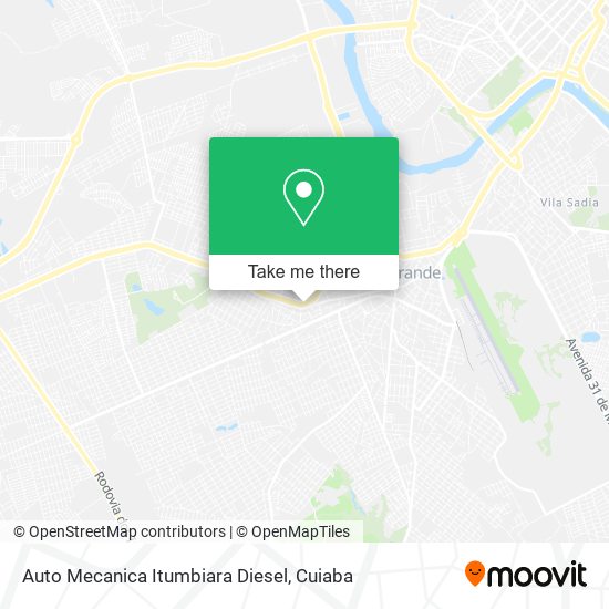 Auto Mecanica Itumbiara Diesel map