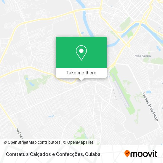 Conttatu's Calçados e Confecções map