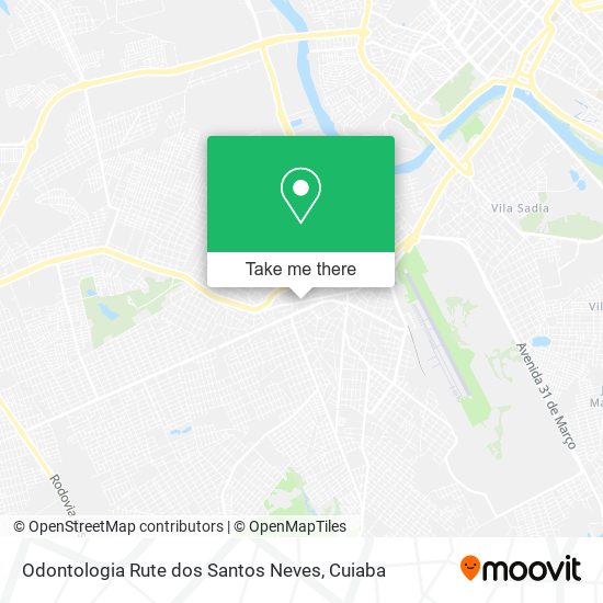 Odontologia Rute dos Santos Neves map