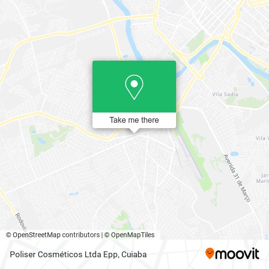 Poliser Cosméticos Ltda Epp map