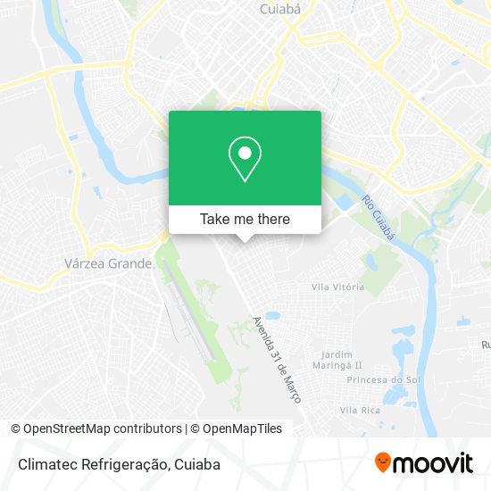 Climatec Refrigeração map