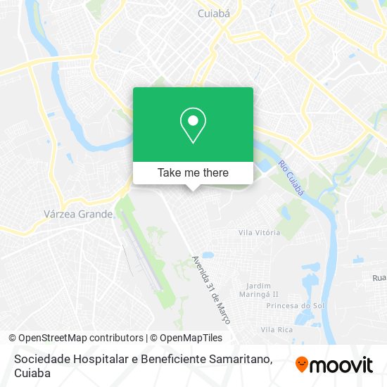 Sociedade Hospitalar e Beneficiente Samaritano map