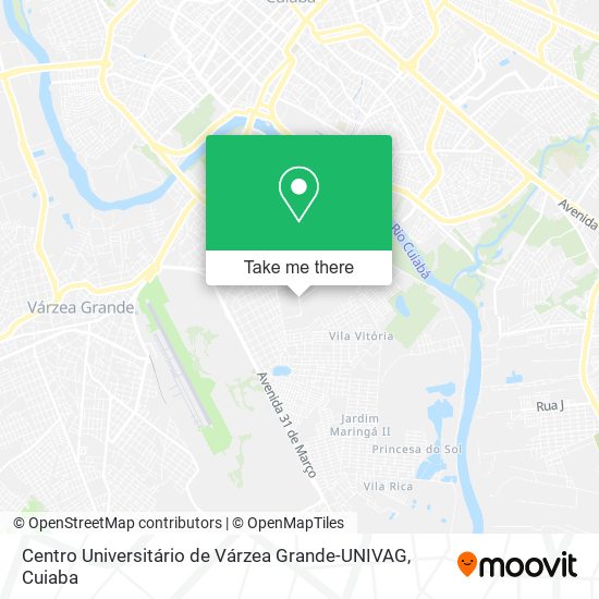 Centro Universitário de Várzea Grande-UNIVAG map