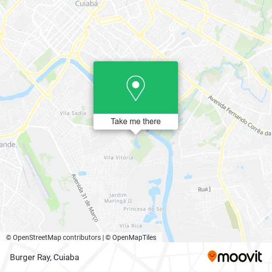 Burger Ray map