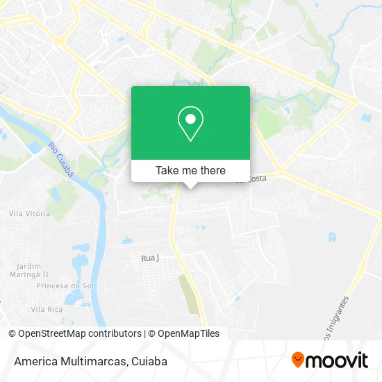 America Multimarcas map