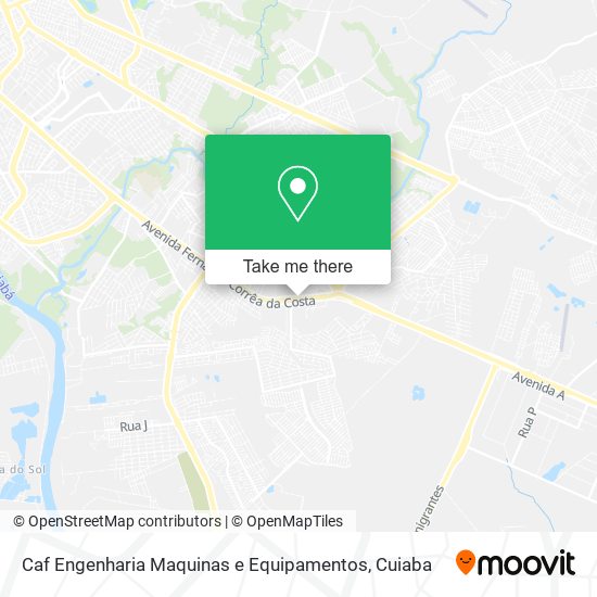 Caf Engenharia Maquinas e Equipamentos map