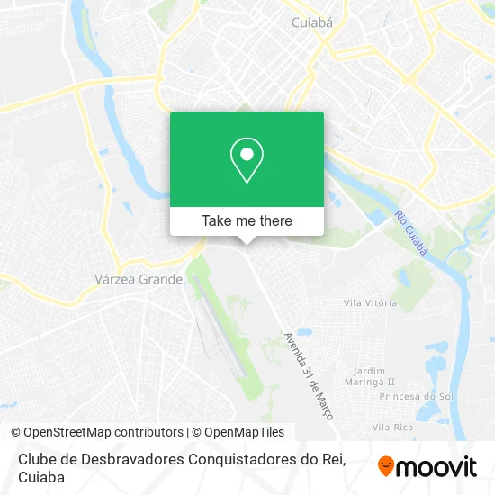 Clube de Desbravadores Conquistadores do Rei map