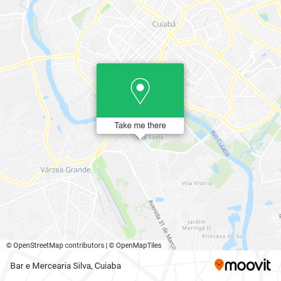 Bar e Mercearia Silva map