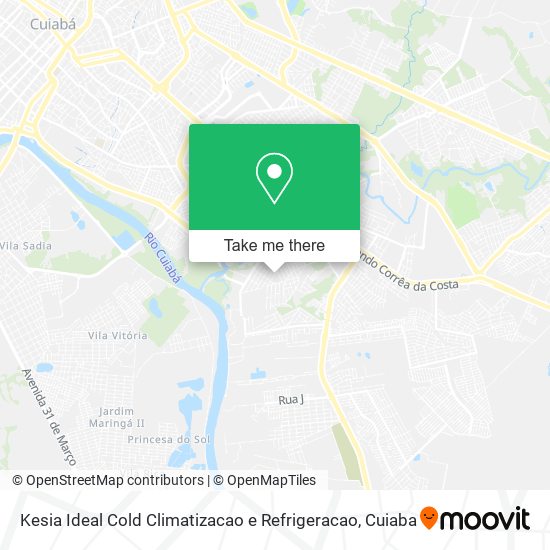 Kesia Ideal Cold Climatizacao e Refrigeracao map