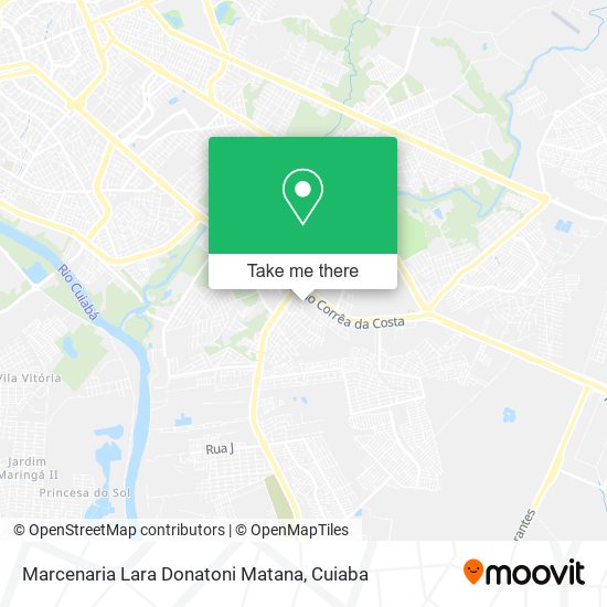 Marcenaria Lara Donatoni Matana map