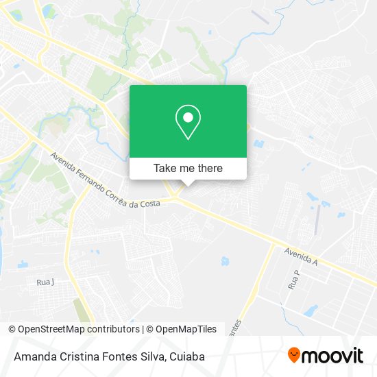Amanda Cristina Fontes Silva map