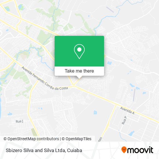 Sbizero Silva and Silva Ltda map