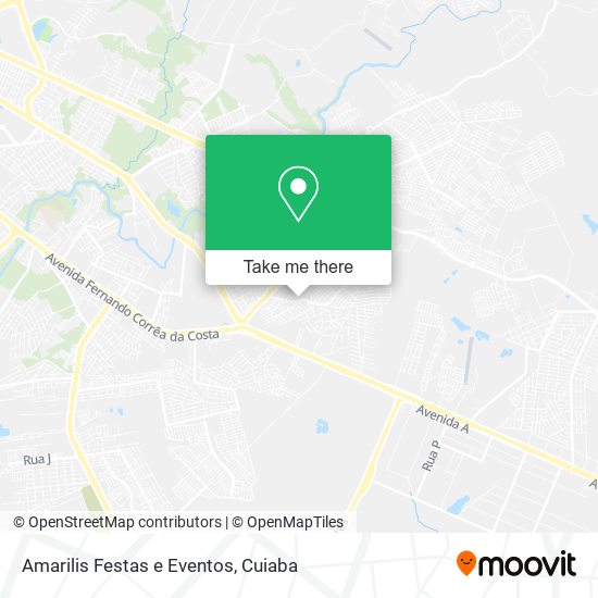 Amarilis Festas e Eventos map