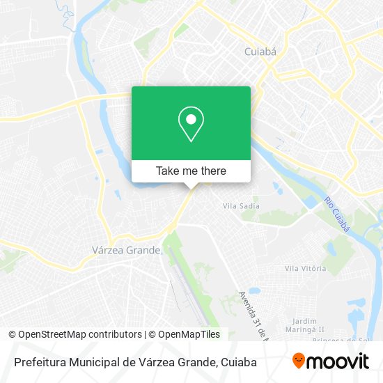 Prefeitura Municipal de Várzea Grande map