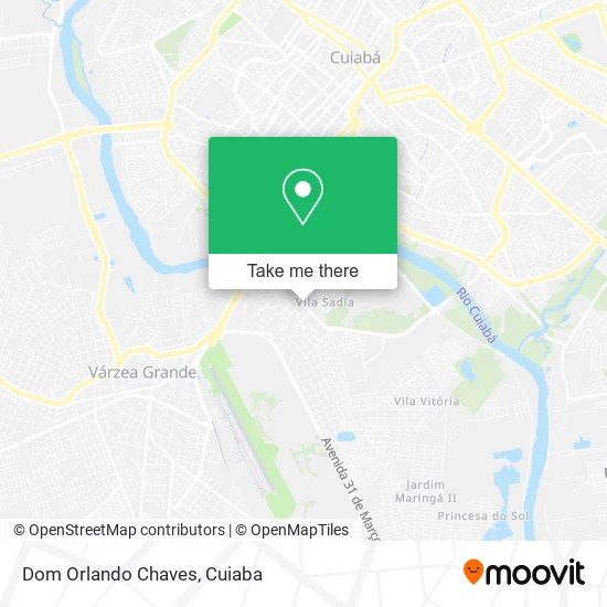 Dom Orlando Chaves map